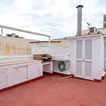 Piso céntrico 1 min de la playa con terraza y BBQ
